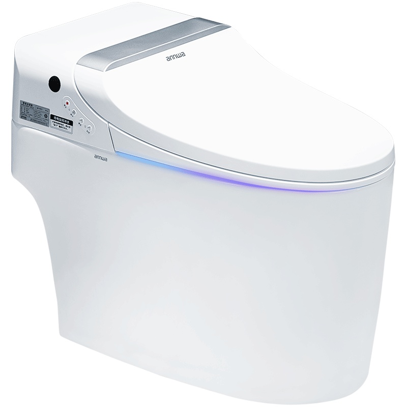 安华卫浴(ANNWA) 一体式智能马桶坐便器隐藏水箱储热式暖风烘干节水自动座便器