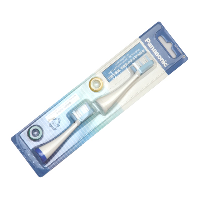 松下(Panasonic)电动牙刷刷头 WEW0908W 适用于电动牙刷 EW-DE92 两只装