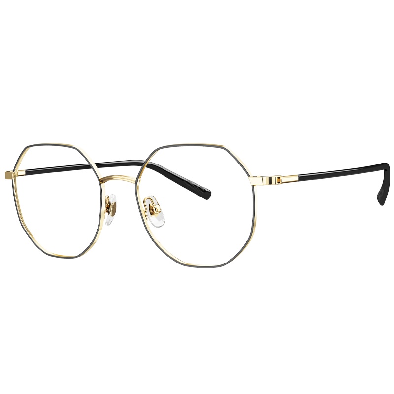 BOLON暴龙近视眼镜复古金属光学镜王俊凯同款眼镜框男女BJ7131