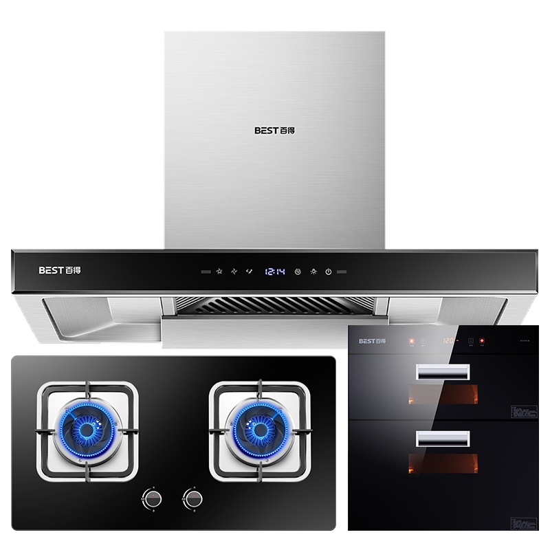 华帝股份 百得(BEST)烟灶消三件套 DY39G+DZ33B+DX03 天然气/液化气