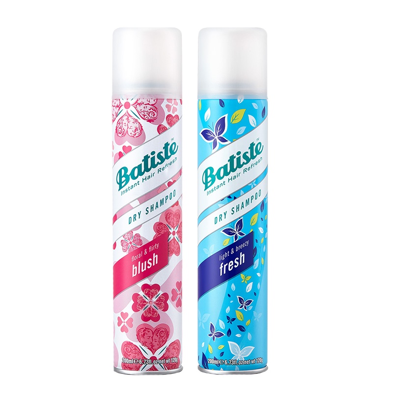 碧缇丝 batiste 干洗喷雾 清爽飘逸200ml+迷人花香200ml