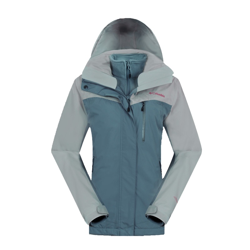 哥伦比亚(Columbia)女款户外防水三合一冲锋衣PL7055