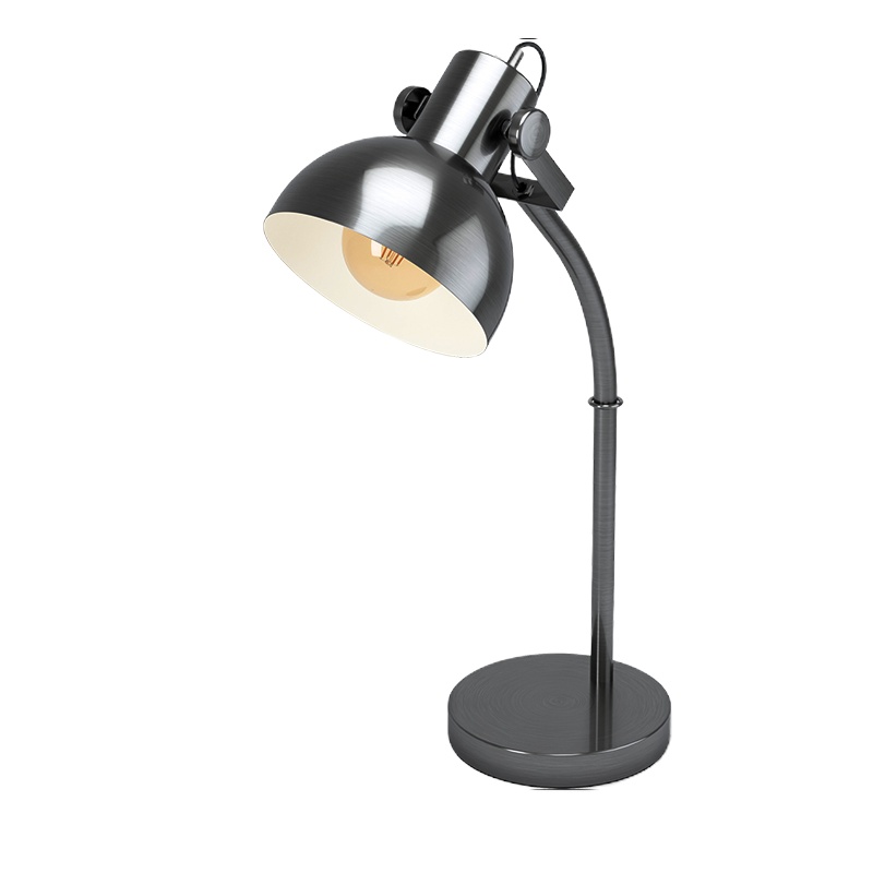 奥地利eglo北欧装饰台灯创意卧室床头灯经典金属ins少女网红灯饰