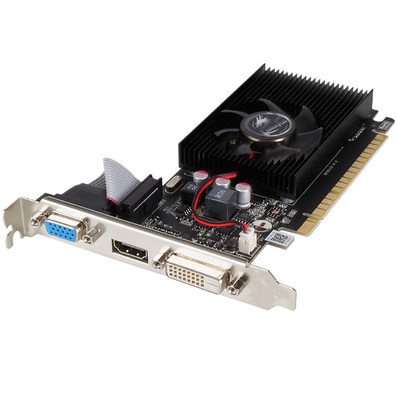 七彩虹GT710黄金版2G 高清显卡 支持3屏显示器 台式机电脑显卡 HDMI 支持4K