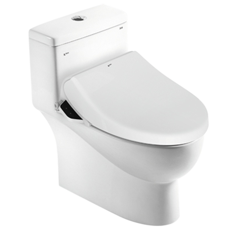 伊奈INAX一体式坐便器智能马桶套装储热喷射虹吸座便器家用自动智能盖板+晶系列智能盖板L1