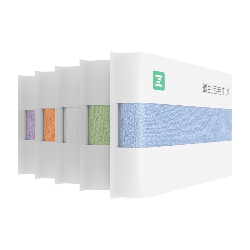 最生活(a-life)毛巾家纺阿瓦提长绒棉3秒强吸水洗脸纯棉面巾轻薄易干非厚款