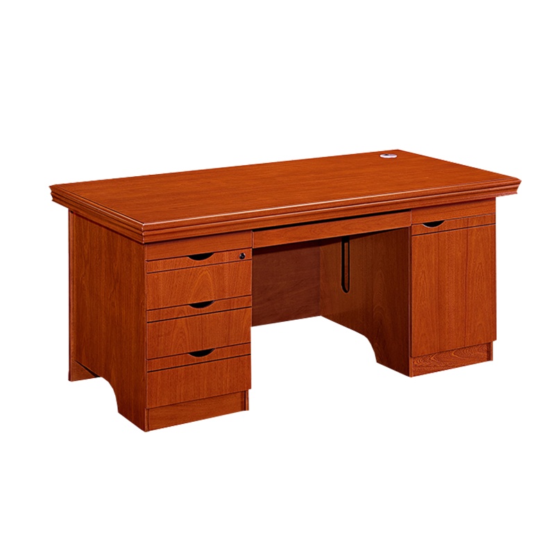 鑫金虎 中式老板桌办公家具简约现代大班台1.4米主管桌经理桌老板办公桌