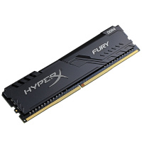 金士顿(Kingston) DDR4 2666 16GB 台式机内存条 骇客神条 Fury雷电系列 单个价格