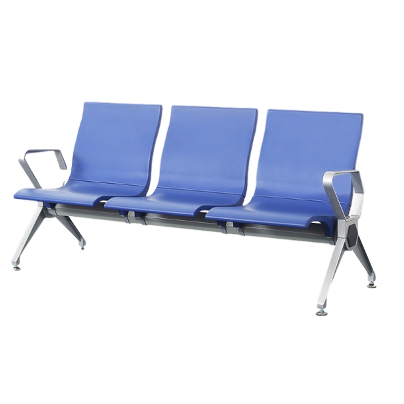 逐鹿中原机场椅子排椅沙发HC-424等候椅自结皮排椅四人位