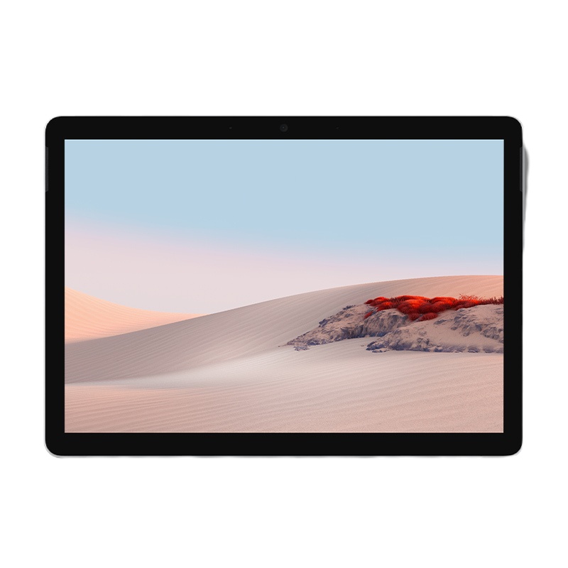 微软(Microsoft)Surface Go2 10.5英寸二合一笔记本(2M 8G 128G LTE 亮铂金)键、笔