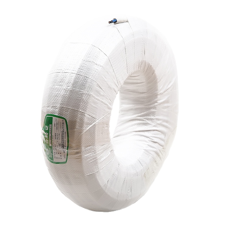 江北 ZR-RVV2×6平方毫米 铜芯聚氯乙烯护套阻燃软电线 100米/盘