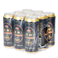 益生啤酒黑啤啤酒500ml*6听整箱特价装