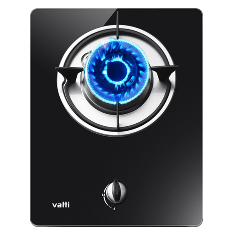 4.1kW火力燃气灶液化气灶具台式灶单眼灶家用台嵌两用钢化玻璃节能JZY-i10031B