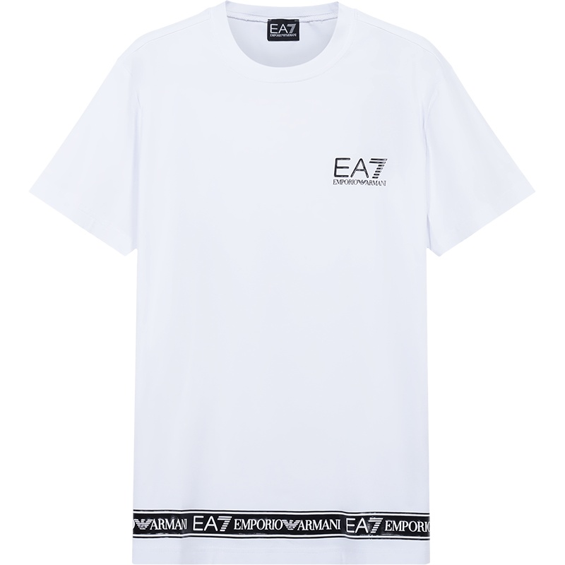 EMPORIO ARMANI EA7 阿玛尼 男士 棉质圆领短袖T恤 3KPT05 PJ03Z