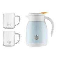 罗密玻璃泡茶杯 10404BSKS-TZ005 耐热玻璃简约居家办公茶具 350mL (单位:个)