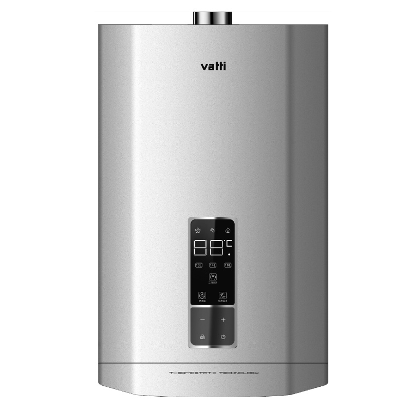 华帝(vatti)13升燃气热水器i12052-13天然气热水器家用节能省气智能精控恒温开机自检水气双调燃气/CO防泄漏