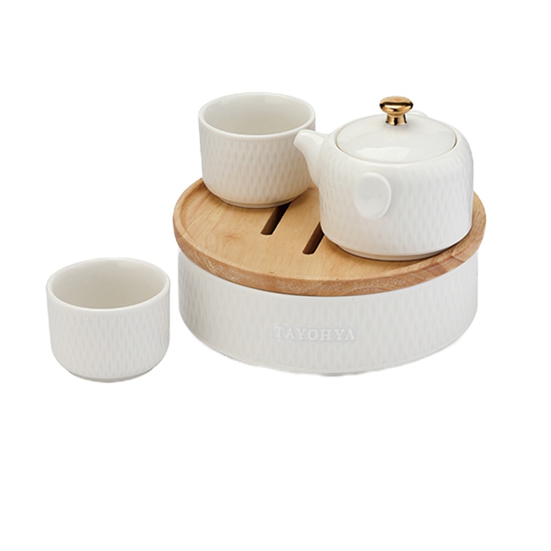 多样屋 功夫茶具组TA040301008ZZ 一壶两杯茶具组合