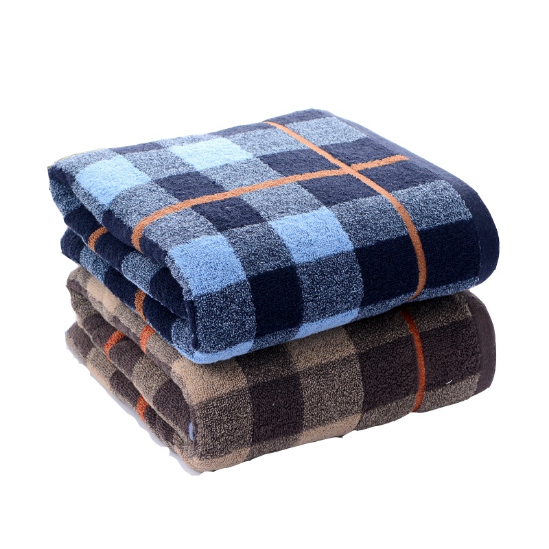 洁丽雅毛巾6146男女儿童吸水深色情侣柔软家用洗澡抹胸大毛巾浴巾 140*70cm 单条