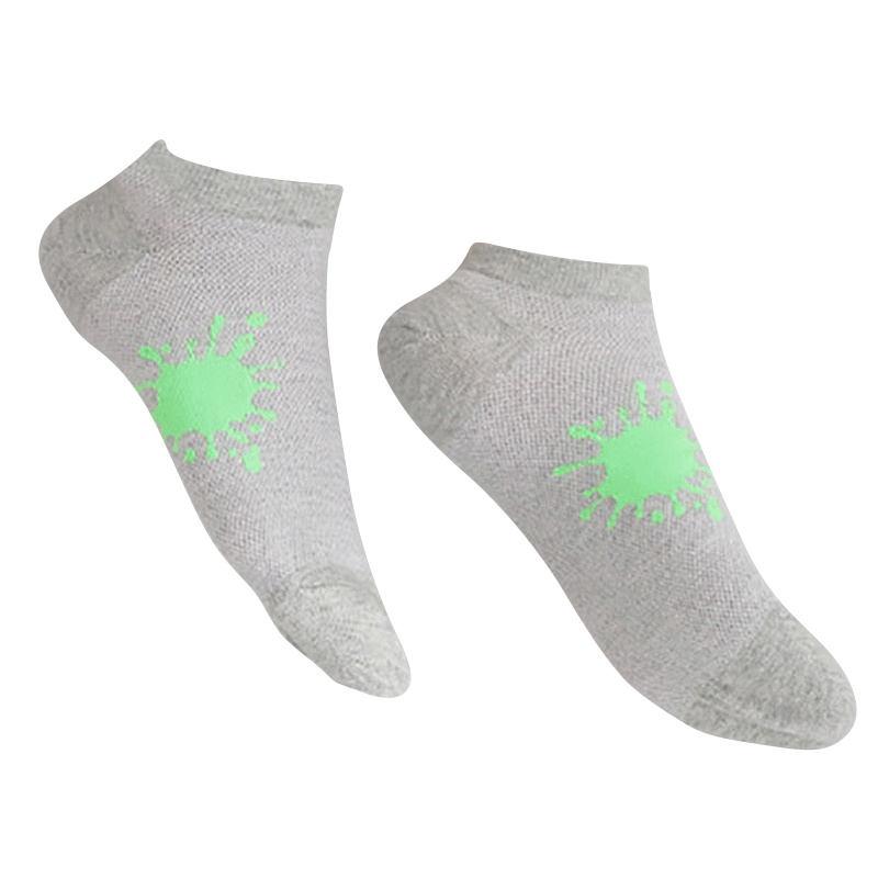 浪莎袜子5双男短袜浅口春秋夏季薄款纯棉透气防臭抗菌网眼船袜男