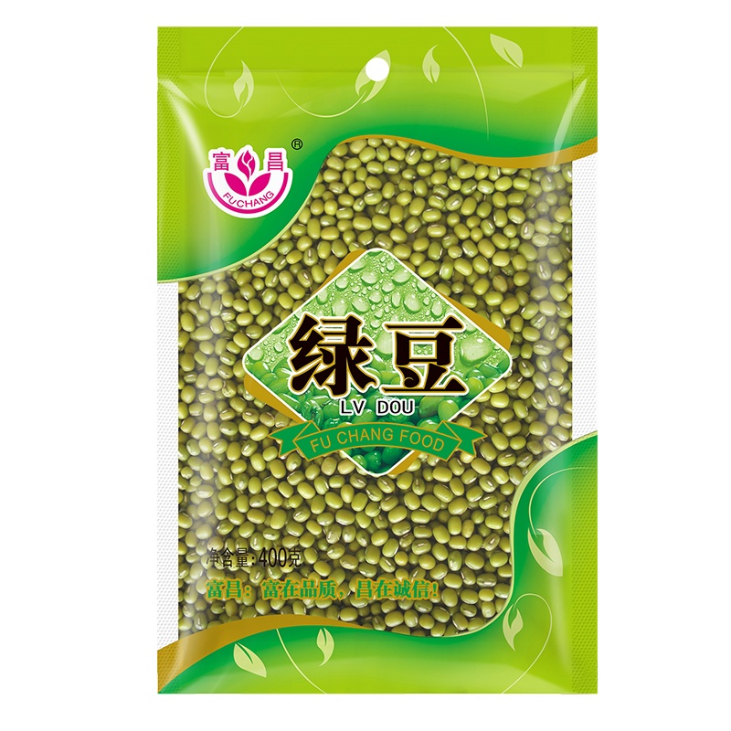 富昌 绿豆 400g 五谷杂粮 产地直采 内蒙古 天山绿豆