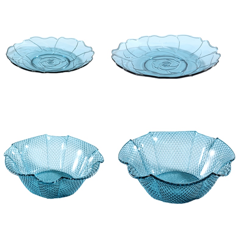 零食盘水果盘家用客厅现代茶几果盘糖果塑料水果盆干果盘