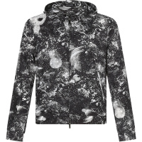 EMPORIO ARMANI 阿玛尼 男士印花图案锦纶连帽外套上衣皮肤衣 B1R410 B1017