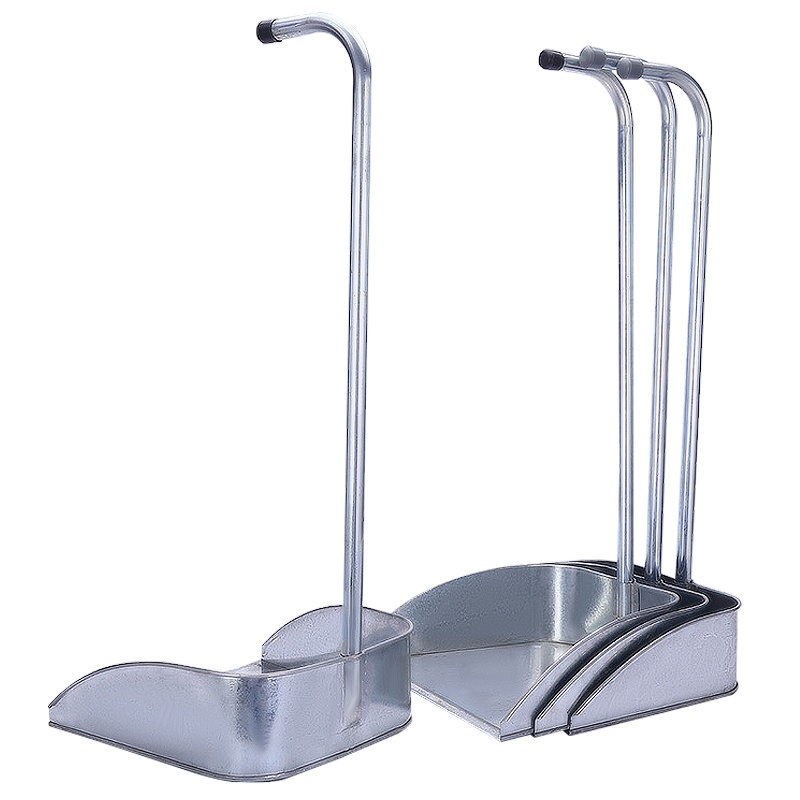 海斯迪克 HK-583 大容量铁簸箕 镀锌白铁皮畚斗 铁畚箕垃圾斗灰斗垃圾铲 5个