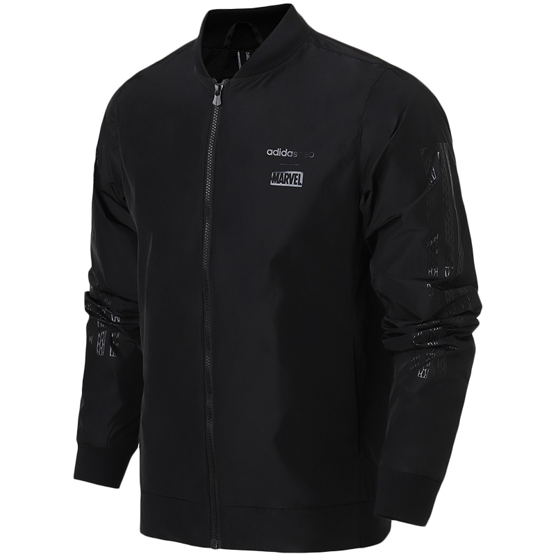 adidas阿迪达斯NEO明星同款男装运动休闲外套DM4305 L DM4305黑色