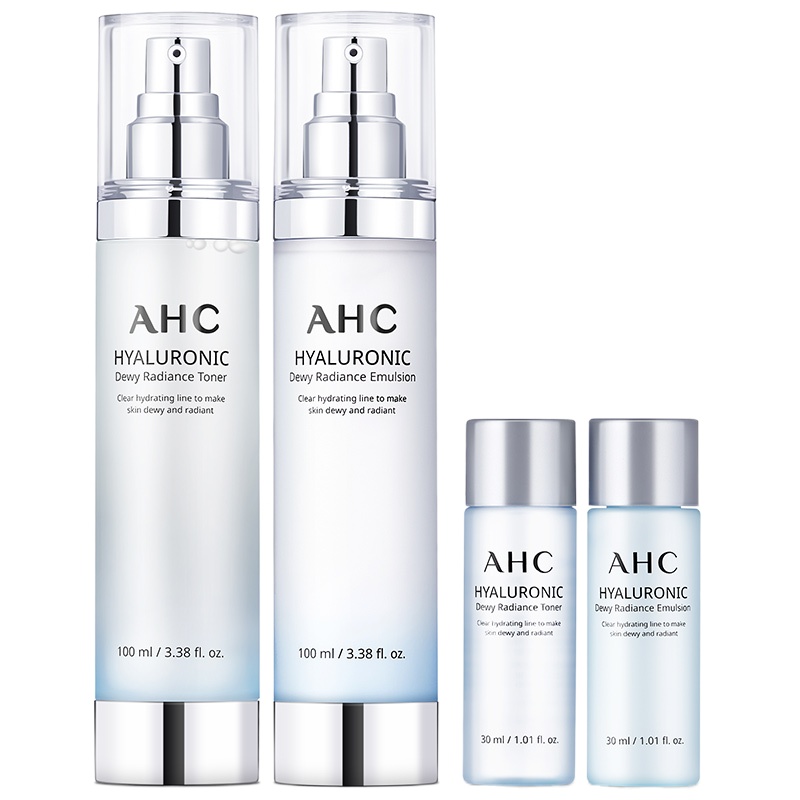 [干燥肌大救星]AHC 透明质酸 神仙水 男女士学生面部护肤 神仙水乳护肤套装 韩国进口