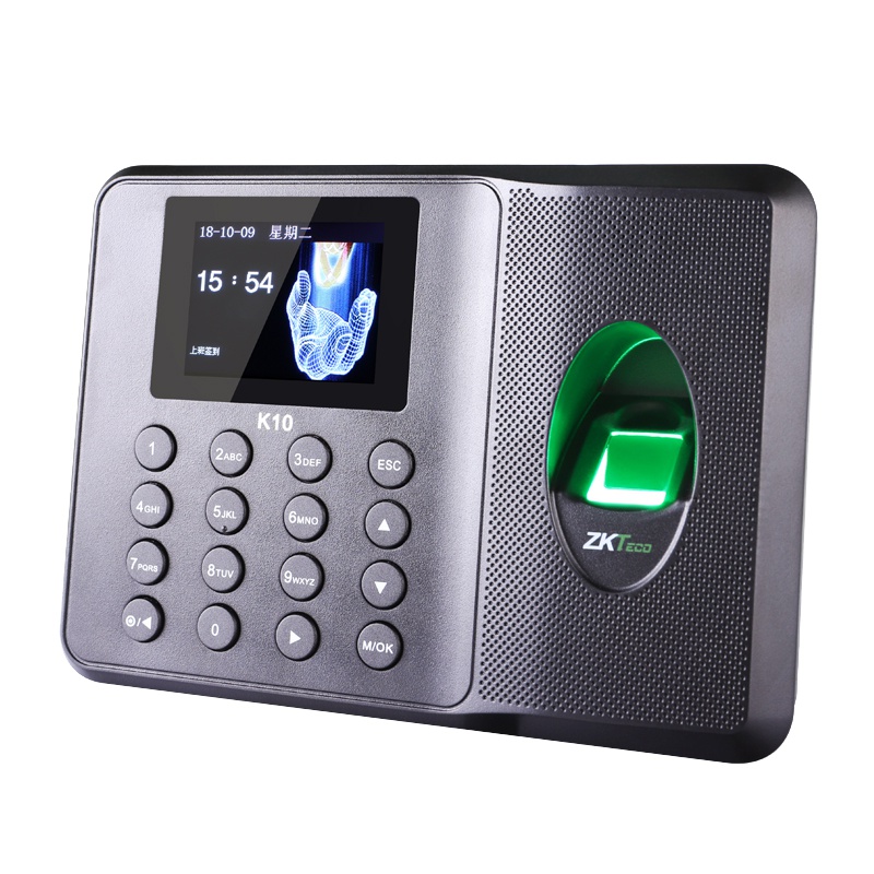 ZKTeco/熵基科技K10中控智慧K10考勤机指纹打卡机指纹识别上下班打卡指纹