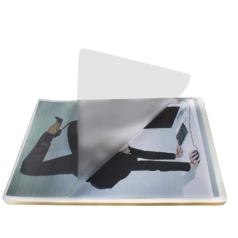 众叶 A4塑封膜过塑膜10丝护卡膜塑封机过胶纸相片过塑机封膜纸透明保护膜 A4塑封膜50张 厚度8丝50张