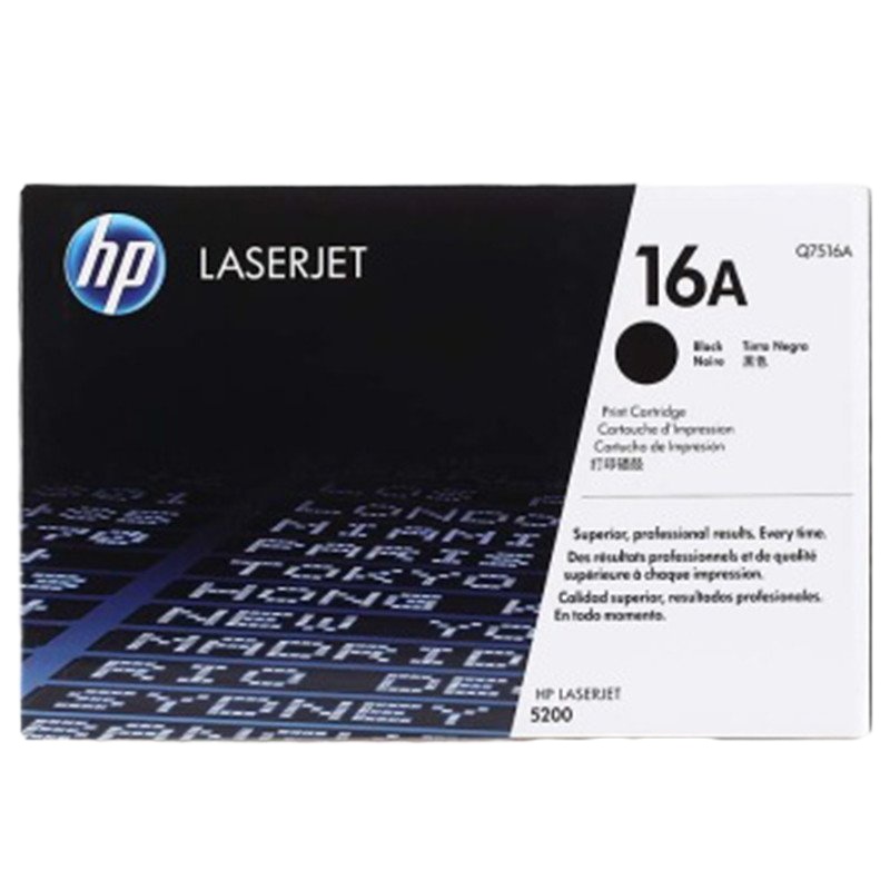惠普 LaserJet Q7516A 16A 黑色硒鼓 单只装