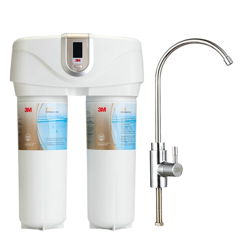 3M净水器舒活泉SDW8000T-CN智能提醒家用厨房直饮机净水机过滤器保留矿物 官方标配