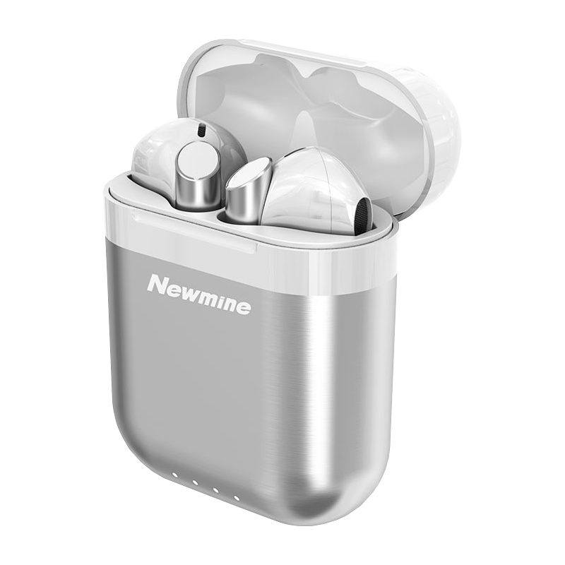 纽曼R3真无线蓝牙耳机跑步运动入耳式单双耳蓝牙耳机苹果安卓小米vivo华为oppo手机通用游戏吃鸡唱歌通用男女可爱款粉色