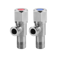 箭牌(ARROW)卫浴配件 冷热水通用三角阀不锈钢编织双扣管耐用耐高温抗拉伸弯曲马桶进水软管浴室柜面盆进水软管