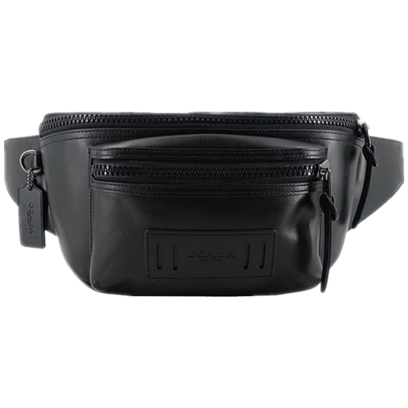 Coach 蔻驰 男士黑色腰包 F75776QBBK