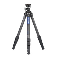 徕图Leofoto LS-225C+LH25R套装 微单数码相机摄影碳纤三脚架 轻巧紧凑便携