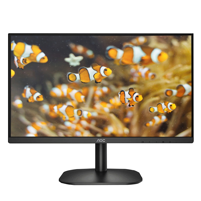 冠捷(AOC)23.8英寸IPS技术屏 广视角 低蓝光爱眼 可壁挂 电脑办公液晶显示器 (24B2XH)