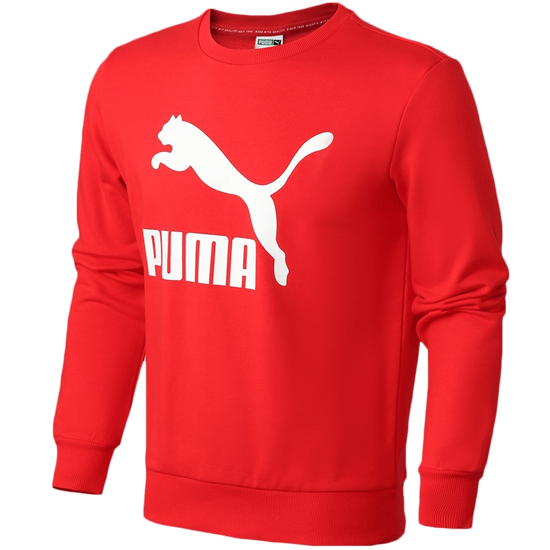 PUMA彪马男装运动服休闲针织圆领卫衣599296