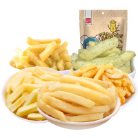 一品巷子 薯条大礼包100g*5袋休闲零食混合装马铃薯条原味番茄海苔休闲零食膨化食品薯片薯条