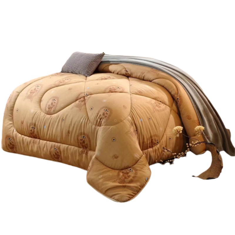 驼绒被加厚保暖春秋被冬被3斤礼盒装1.5m*2m