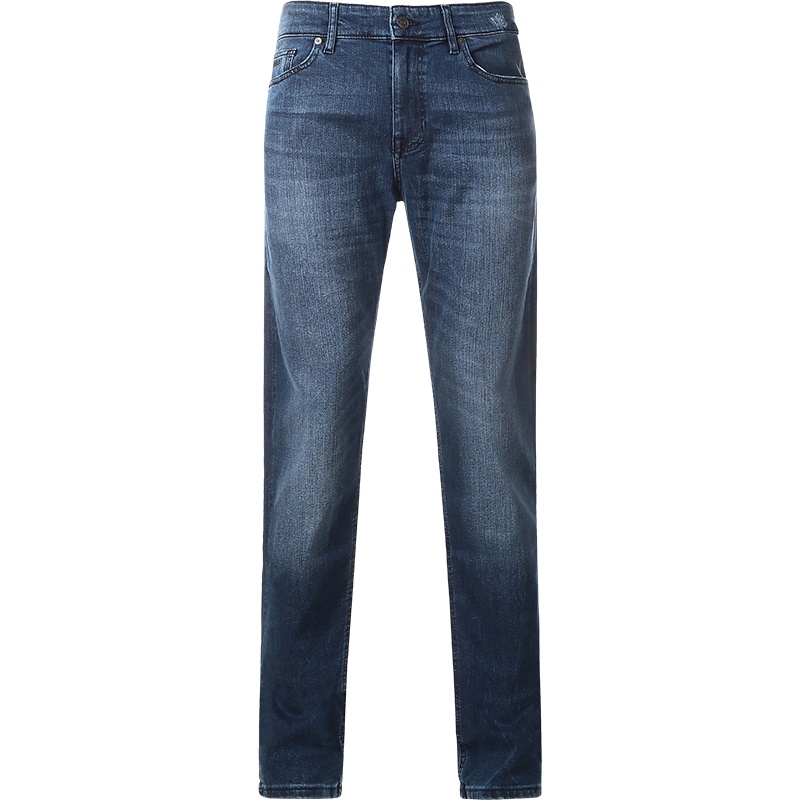 HUGO BOSS 雨果博斯 男士 混纺修身版牛仔裤 50431224