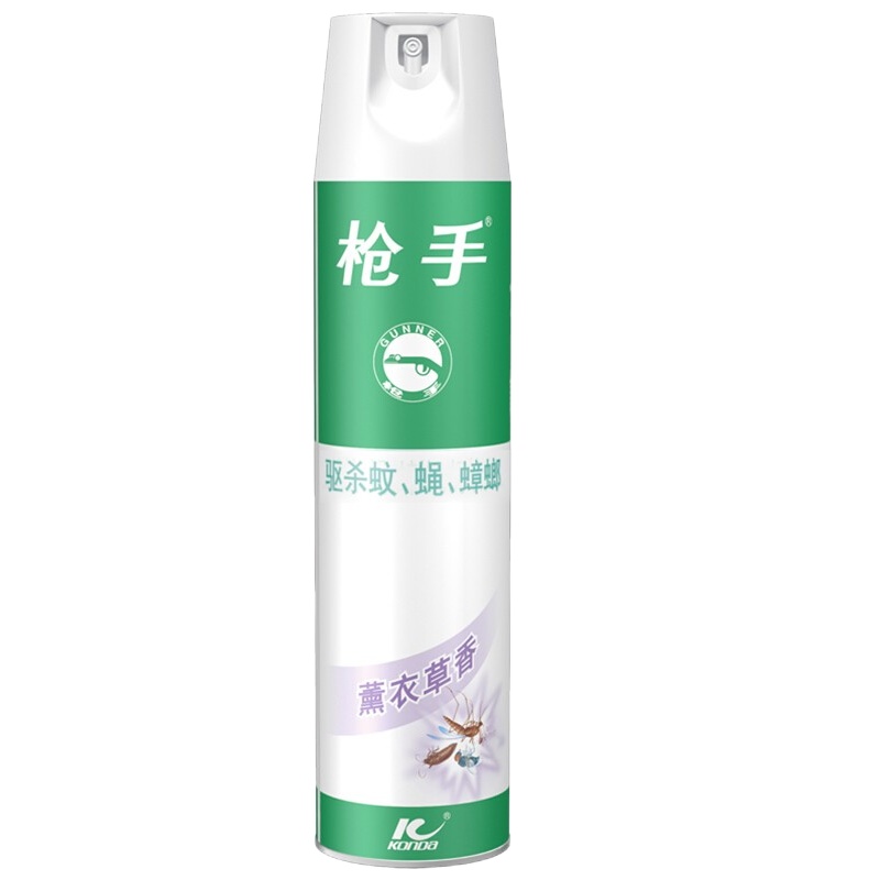 枪手(Gunner) 灭害灵喷雾剂 24瓶/件/全无敌(件)