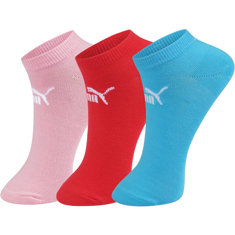 PUMA彪马袜子女士薄款运动船袜3双装