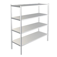 蜀天龙 四层平板货架 1200*500*1500