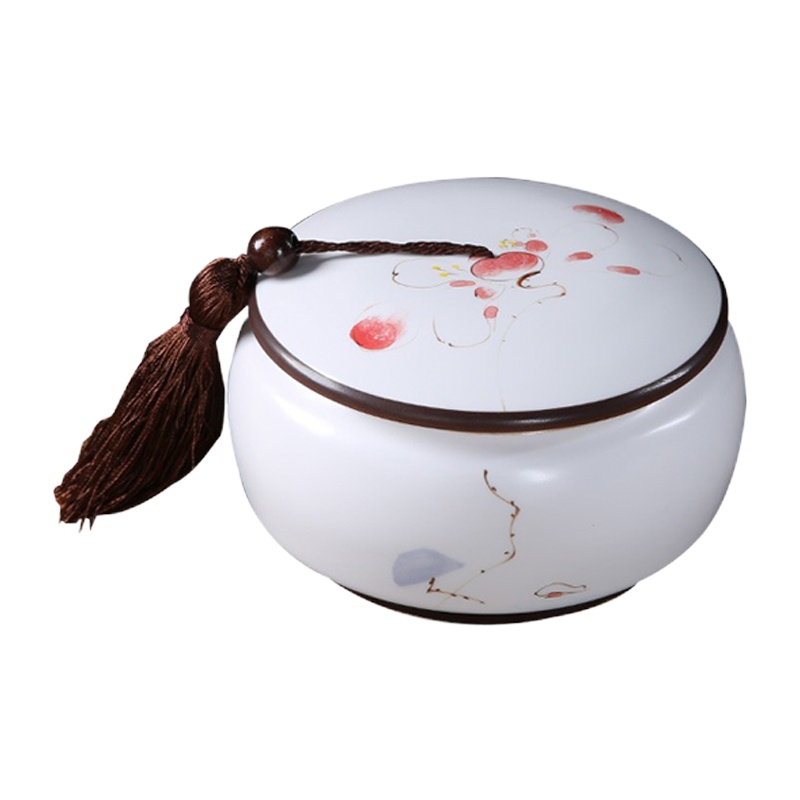 递乐(DiLe) 高档茶叶罐,荷塘月色茶叶罐,可定制LOGO