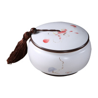 递乐(DiLe) 高档茶叶罐,荷塘月色茶叶罐,可定制LOGO