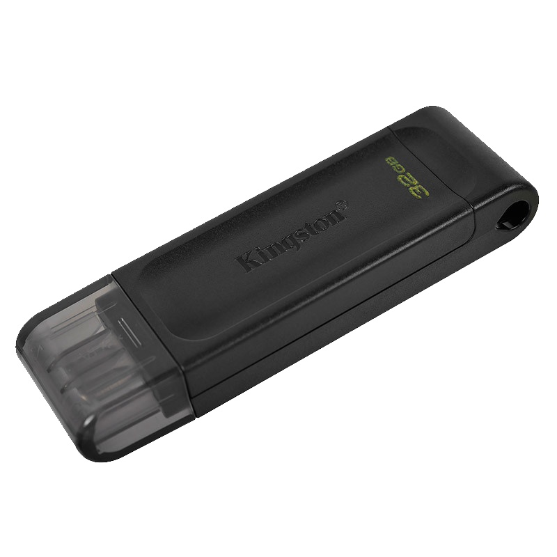 金士顿(Kingston)DT70高速闪存盘u盘32GB安卓手机平板Type-C单接口 USB3.2读速70MB/S