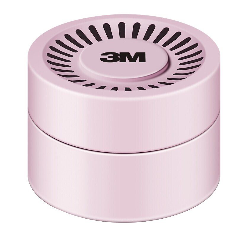 3M甲醛净化车内除甲醛空气清新替代竹炭包甲醛清除剂凝胶PN38008除味剂粉色2瓶装