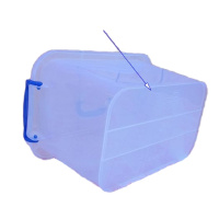 好易购 120L大号透明收纳箱环保储物箱 单个装